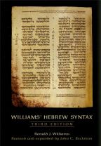Williams' Hebrew Syntax (教科書) (Ronald J. Williams)